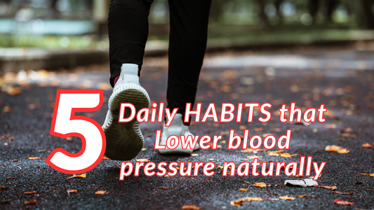 ERECO Herbal Tea/ 5 Everyday Habits That Lower Blood Pressure Naturally