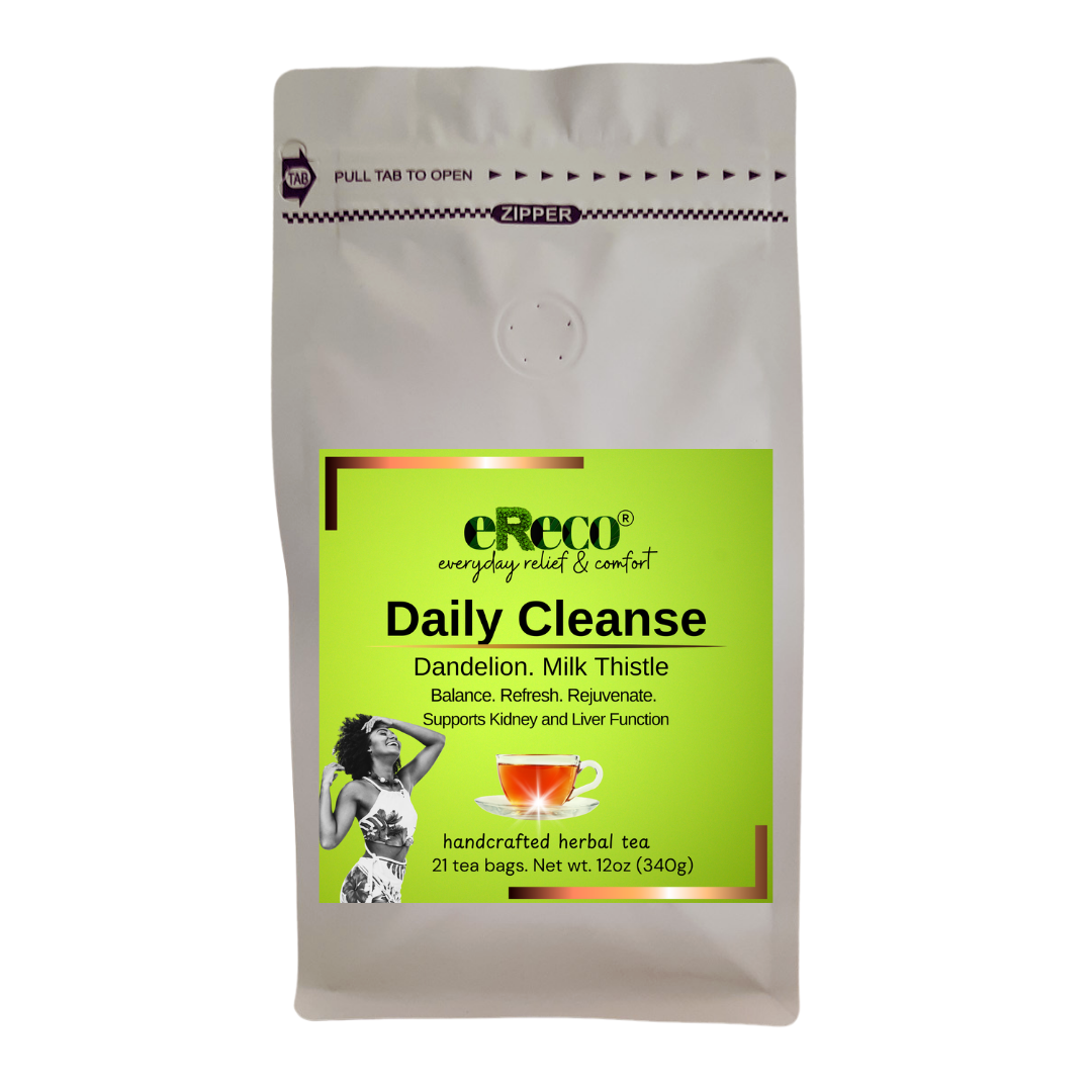 ERECO Tulsi Tea blend with Dandelion, Milk Thistle and Parsley
