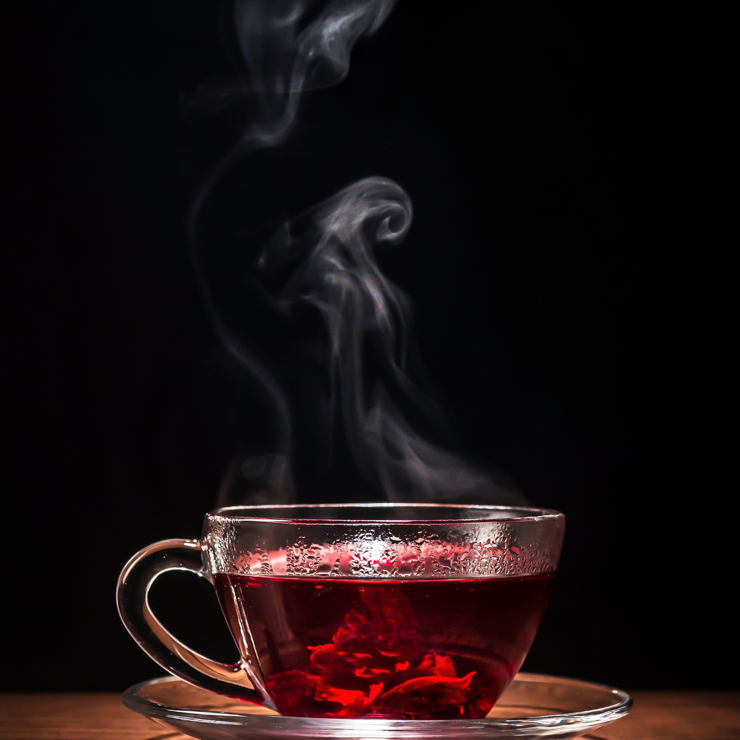 Hibiscus Mint Tea with Ceylon Cinnamon and Mixed Berries To Lower High Blood Pressure Naturally