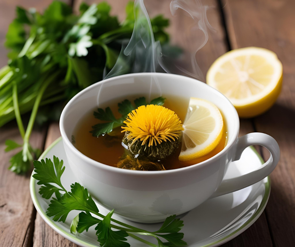 ERECO Tea/ Dandelion Tulsi Tea: Natural Detox Tea. Whole Body Immune Support Tea