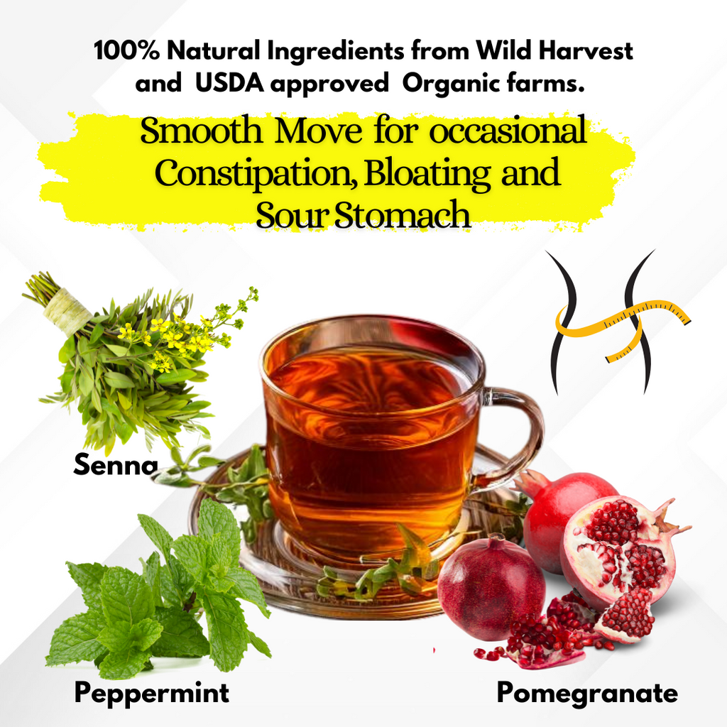 Loose Leaf Senna Tea with Pomegranate