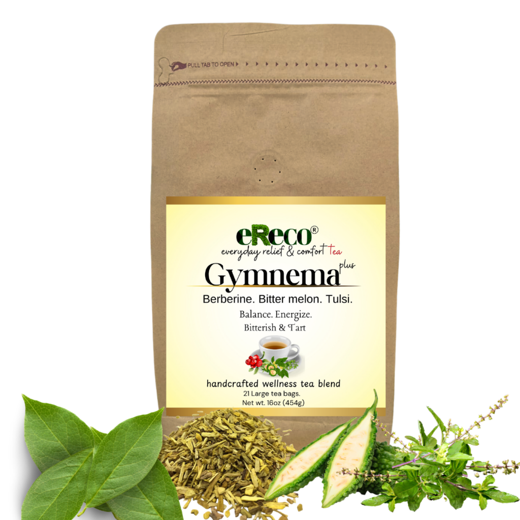 Organic Gurmur Herbal Tea | Gymnema Tea With Berberine and Bitter Melon