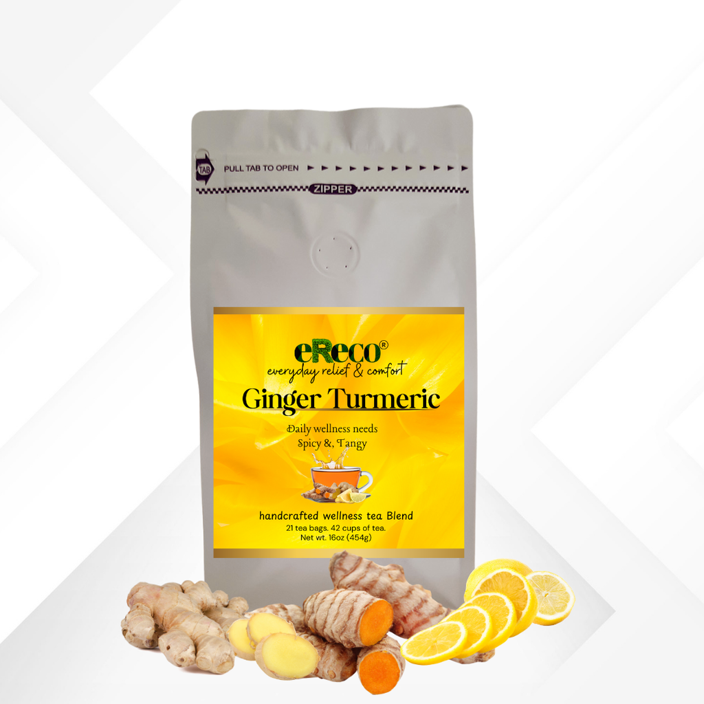 Ginger Turmeric Tea | Anti-Inflammation Herbal Tea