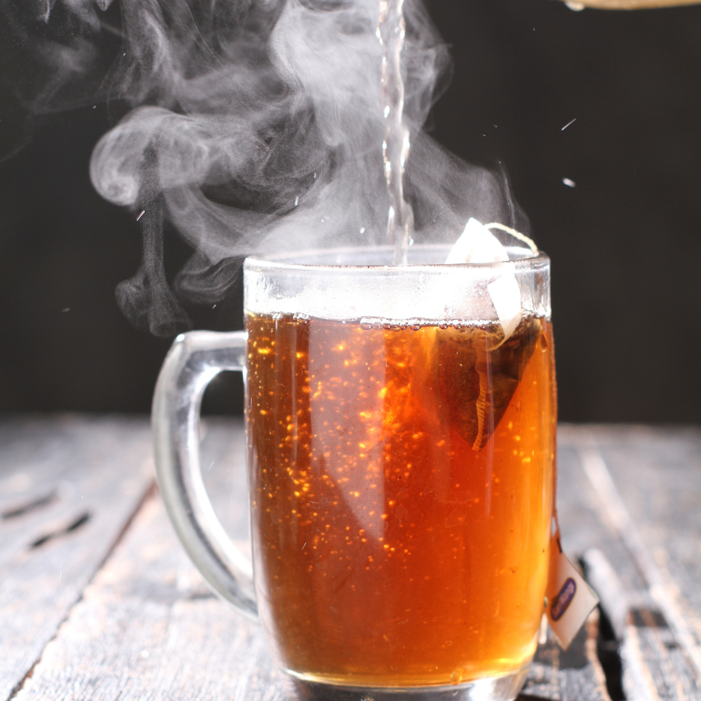 Spicy Ginger Mint Tea with Elderberry | Nasal Support Herbal Tea