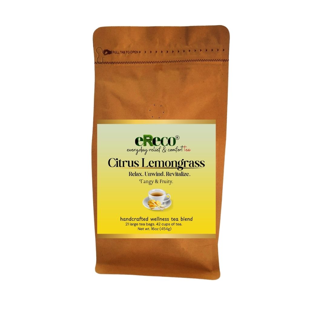 Lemongrass Tea with Lemon, Ginger and Turmeric | Natural Tea for Everyday Comfort