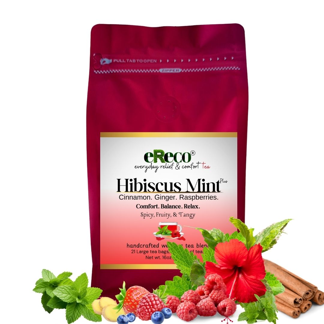 Organic Hibiscus Tea Blend with Fruit Flavor