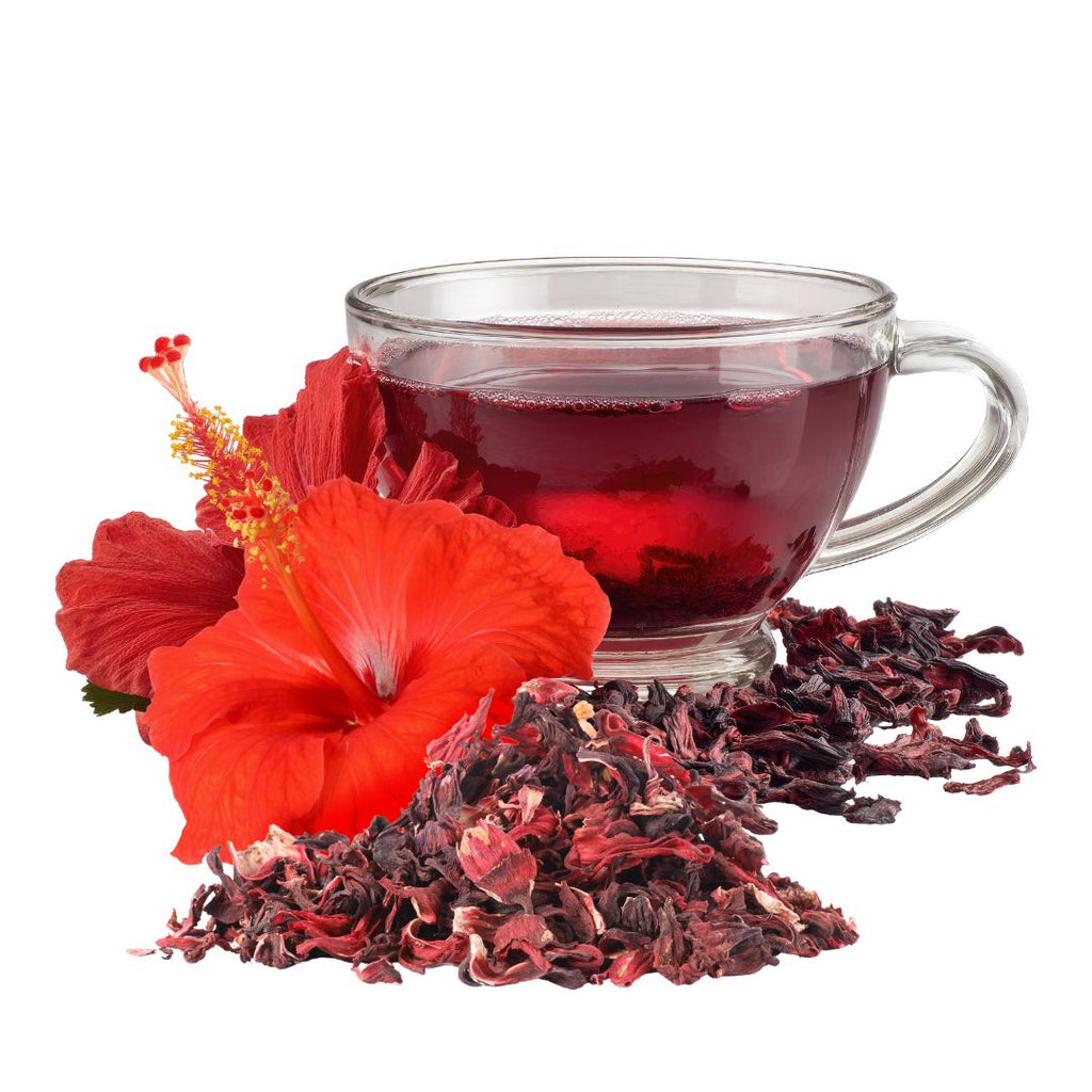 Hibiscus Mint Tea with Cinnamon and Berries | Fruit Flavored Herbal Tea